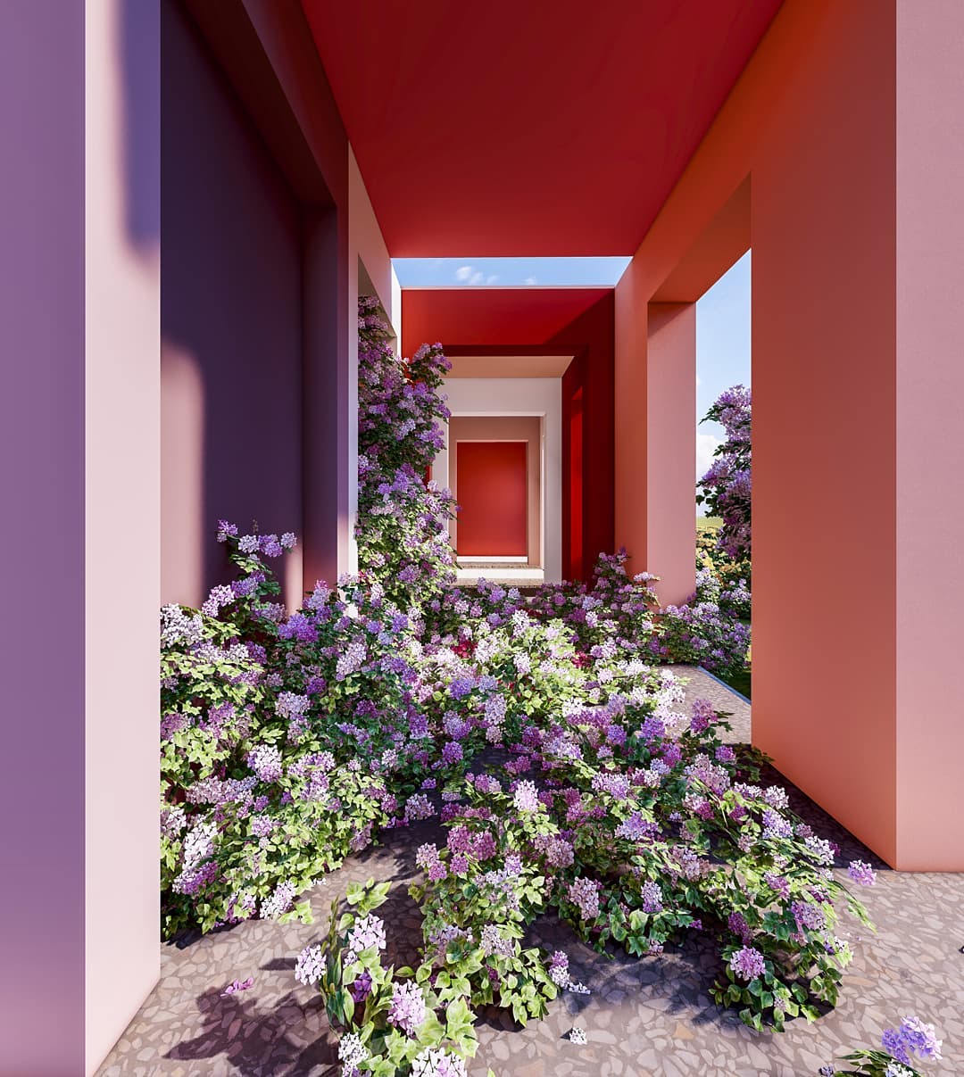 #artworks #render #3dmax #3d #abstract #collage #blossom #visualconcept #3dvisualisation #wallart #designlovers #pantone #pantone2022 #colors #bunt #colori #parete #art #ad_magazine #ad #homedecor  #texture