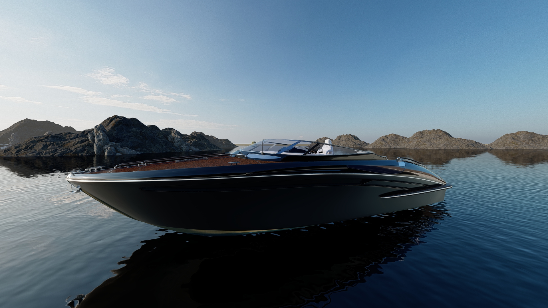 3D Yacht Rendering/Visualizzazione